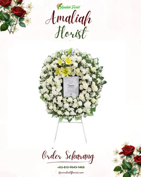 Krans Bunga Duka Sedandan